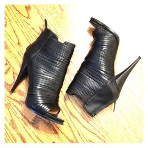 Givenchy peeptoe Ankle Bootie